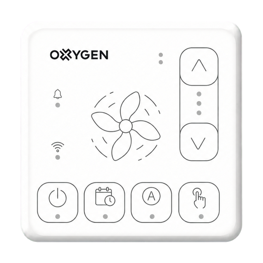 Valge OXYGEN Easy juhtpult